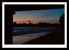 Sonnenuntergang im Sommer