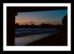 Sonnenuntergang im Sommer