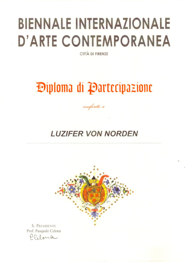 DiplomaPartecipazioneBiennale